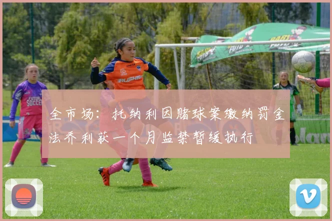全市场：托纳利因赌球案缴纳罚金法乔利获一个月监禁暂缓执行